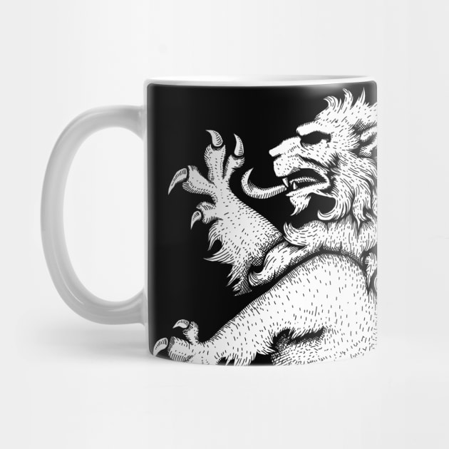 Rampant Lion - Regal White by GAz